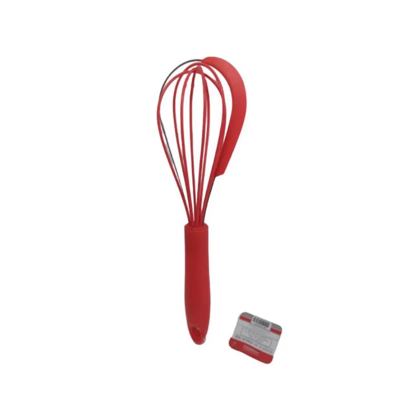 Batedor De Ovo Silicone 32 cm Vermelho Hauskraft