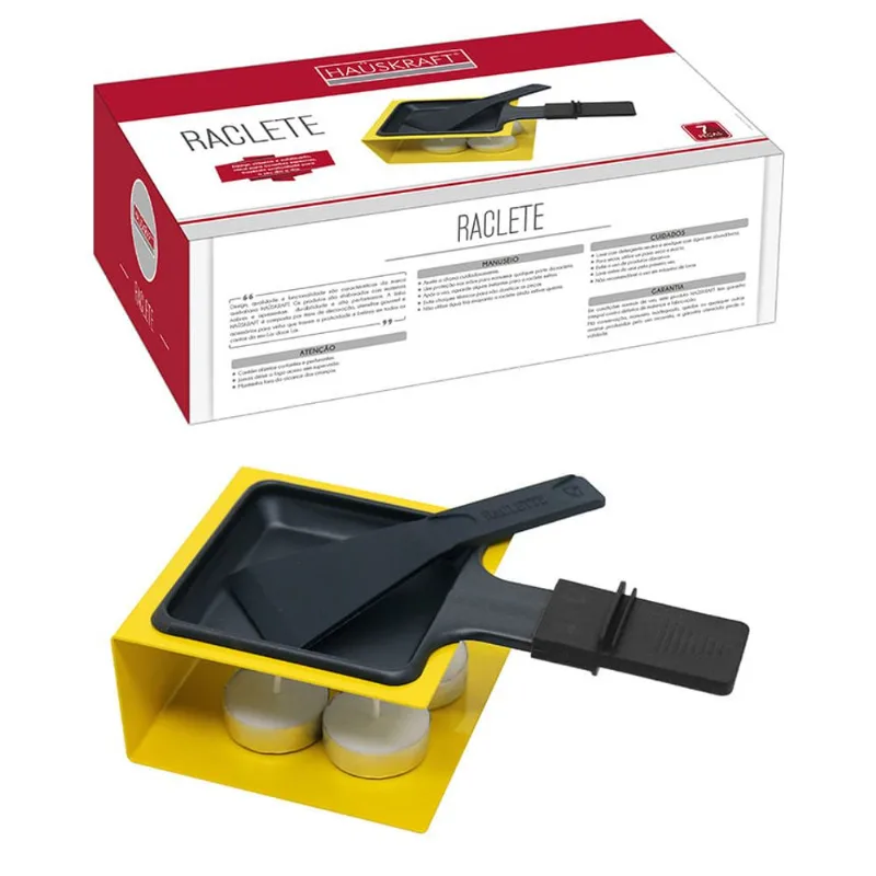 Raclete Haüskraft Simples Amarelo