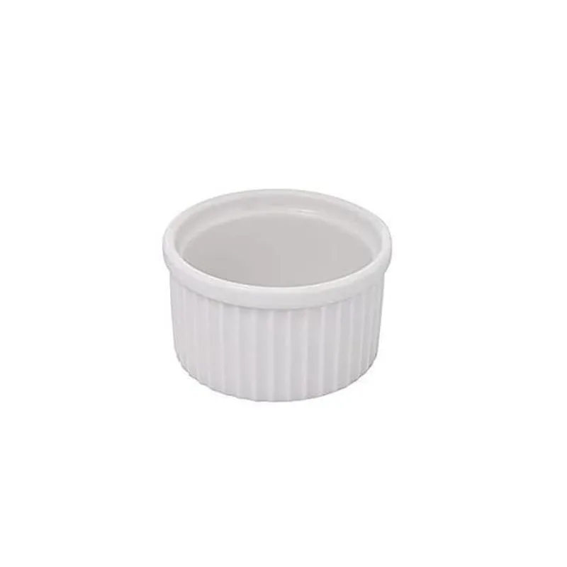 Ramequim Em Porcelana Branco 9cm Hauskraft Rmqm002