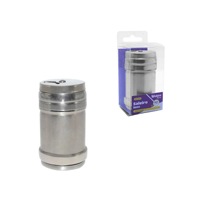 Saleiro Inox 100Ml 4X8Cm Western Home