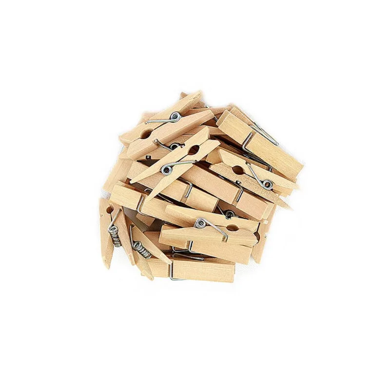 Mini Prendedor 3,5Cm Jogo 50Peças Home Flex