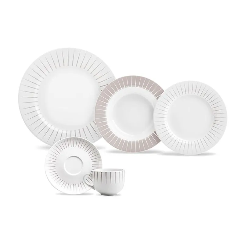 Aparelho De Jantar 20 Peças Minimalista APJA-005