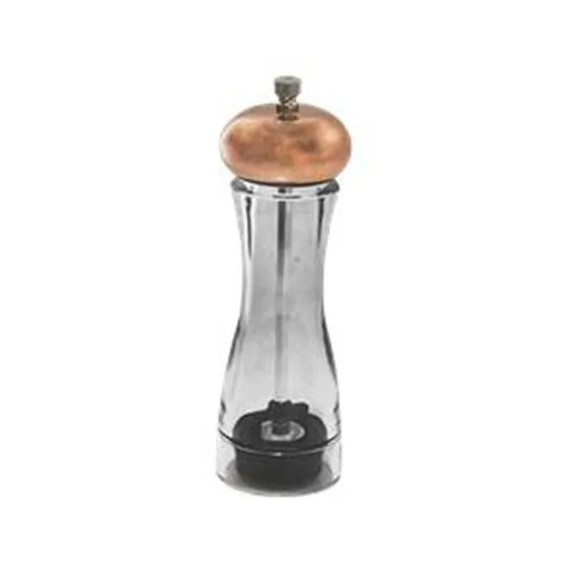 Moedor De Acrílico De Pimenta E Sal Tradicional 16,5 Cm Bronze - Hauskraft