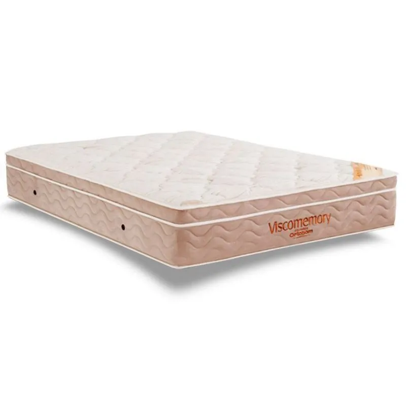 Colchão King Espuma Viscoelástico Viscomemory OrtoPillow (193x203x28) - Ortobom