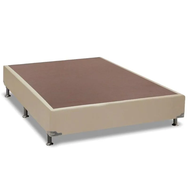 Cama Box Base Universal Casal Courano Clean (138x188x30) - Ortobom