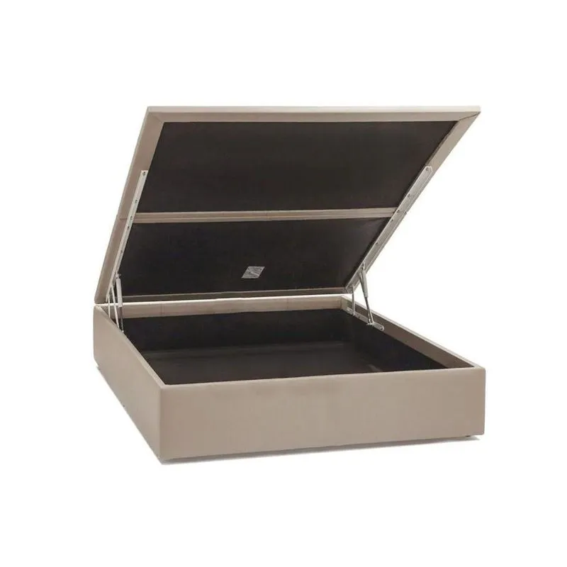 Cama Box Baú Universal Casal Courano Clean (138x188x35) - Ortobom