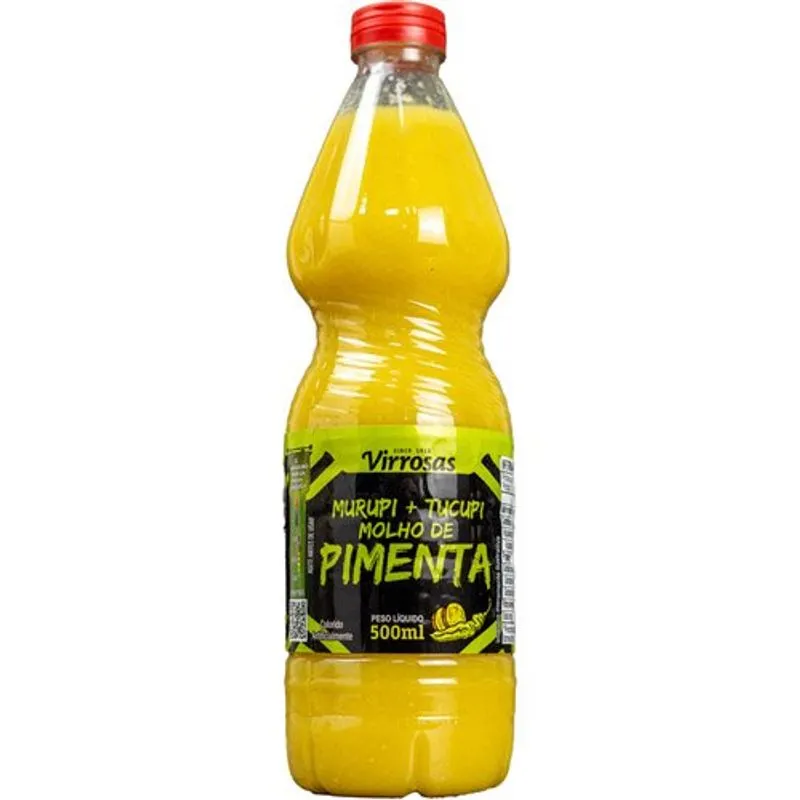 Molho de Pimenta com Tucupi Virrosas 500ml