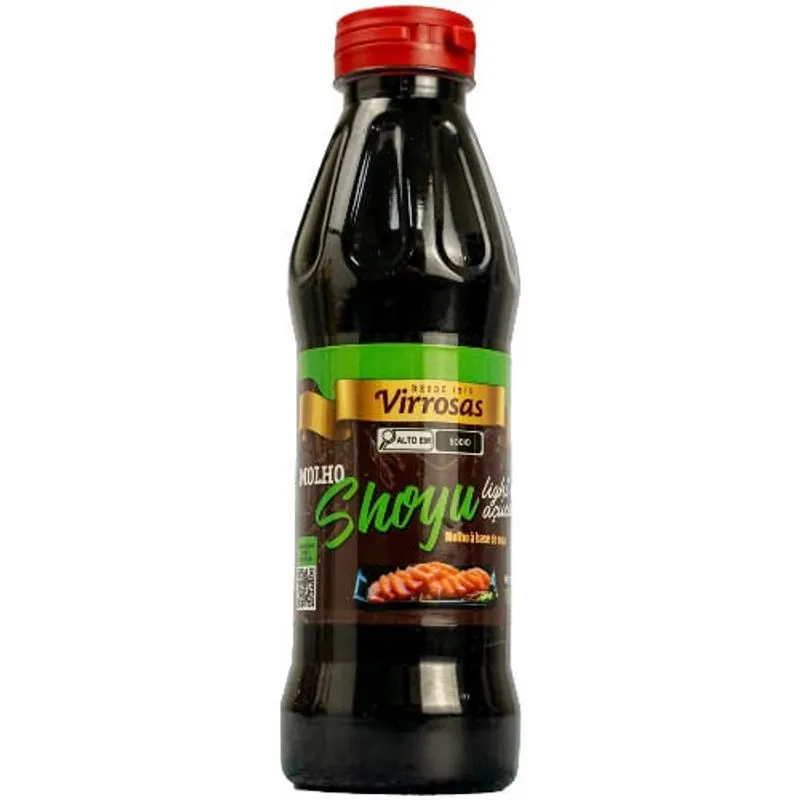 Molho Shoyu Light Virrosas 150ml