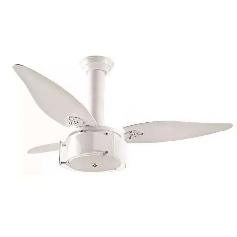 Ventilador Teto Quartzo Branco Lorensid Controle Remoto