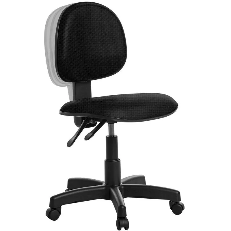 Cadeira De Escritório Ergonômica Executiva Rj Cor Preto