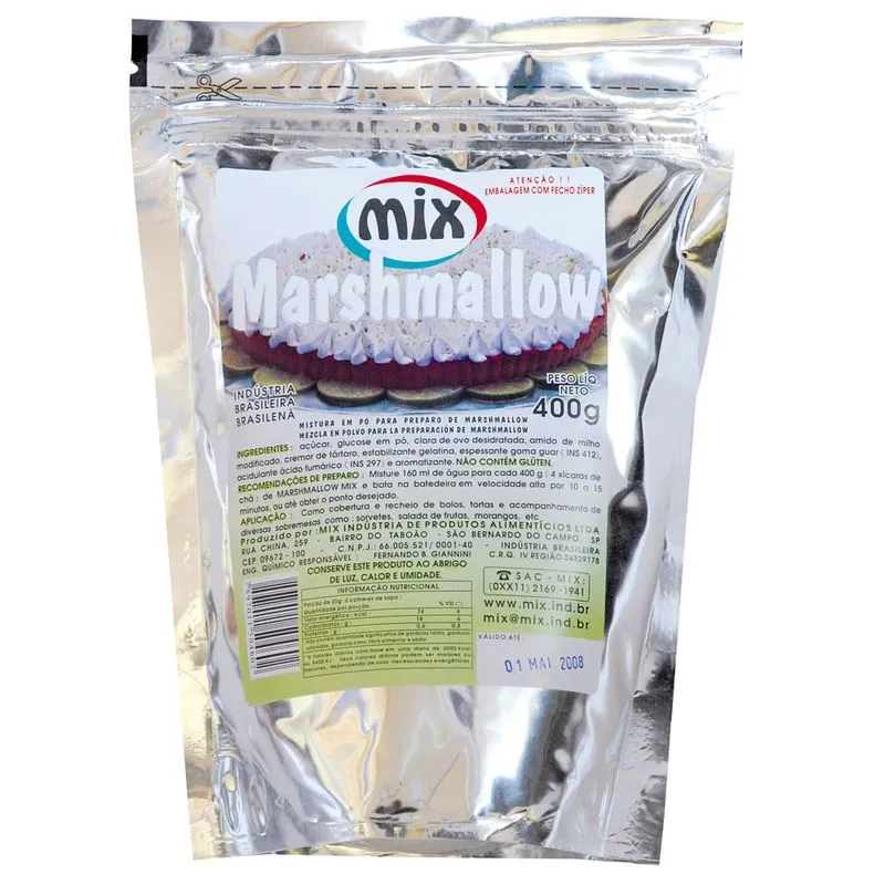 Mistura para Marshmallow 400g - Mix