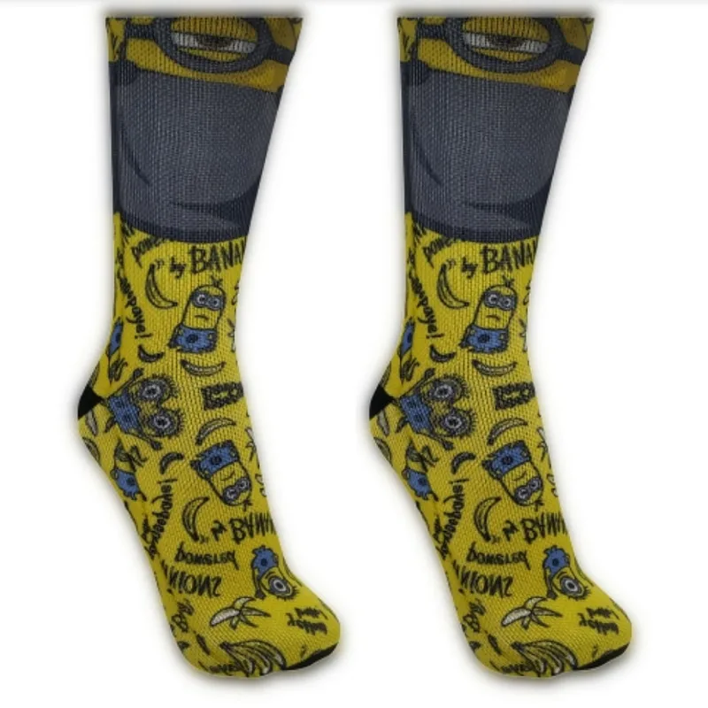 Meia Cano Alto - Divertida - Minions