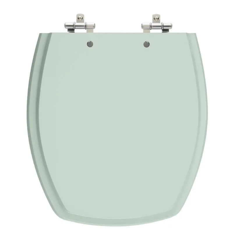 Assento Laqueado Thema Verde Água Tampa Para Vaso Incepa Mdf