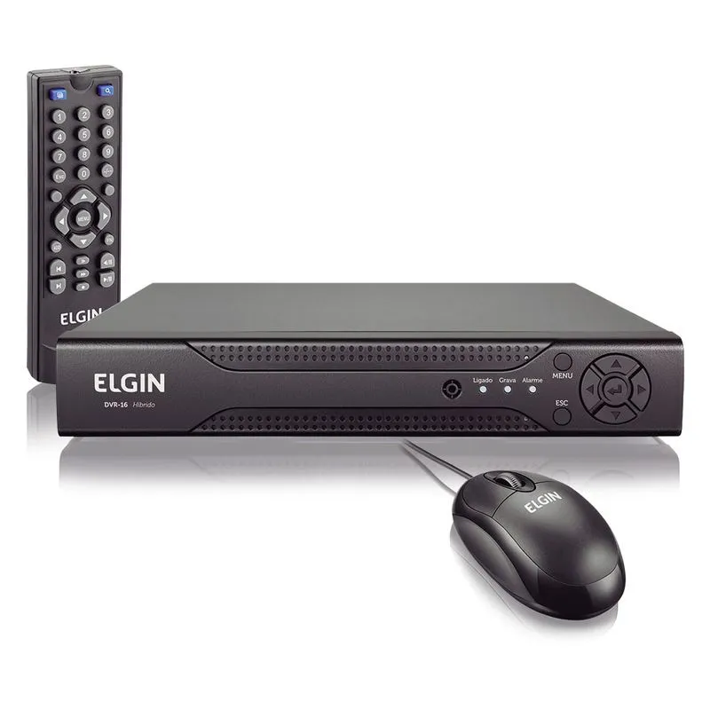 Dvr Híbrido 16 Canais Elgin Dvr16 Hdmi 1080p Função Pentaplex 42dvr16mh000