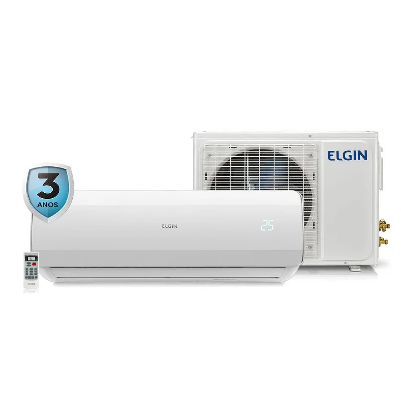 Ar Condicionado Split Hi Wall Elgin Eco Power 9000 BTU/h Quente e Frio HWQI09B2IA - 220 Volts - Elgin