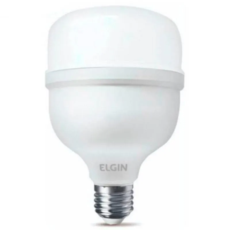 Lâmpada LED Bulbo T 30W Bivolt Elgin 6500K Luz Branca (MP)