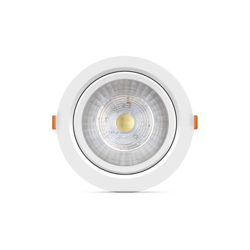 Spot De Led Embutir Elgin Ecospot Mr11 Redondo 3w Bivolt 3000k Luz Quente - Elgin