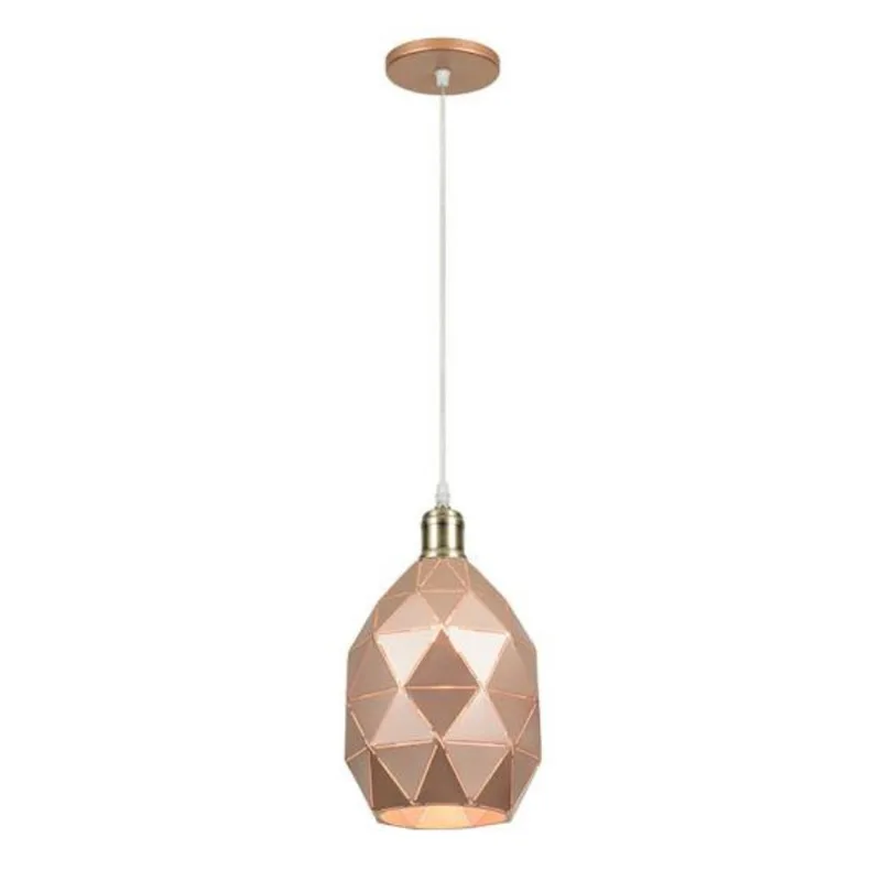 Lustre Luminária Pendente Abacaxi Cobre 20cm E27 - Elgin - Elgin