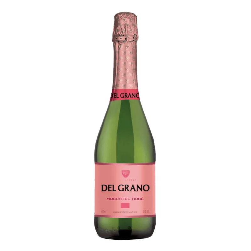 Espumante Del Grano Moscatel Rose 660ml