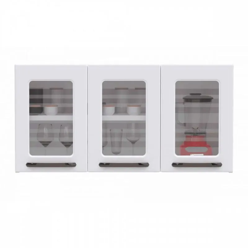 Armário de Cozinha Aéreo Colormaq Firenze com 3 Portas Branco