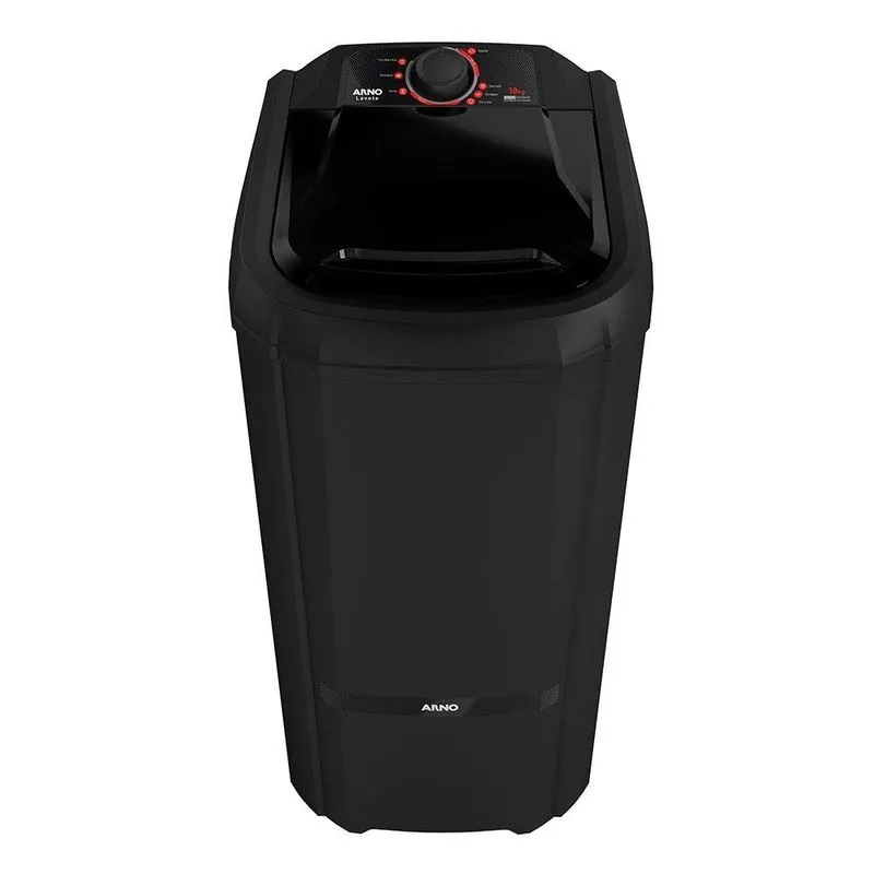 Lavadora Semi Automática Arno Las10 Lavete 10kg Preto