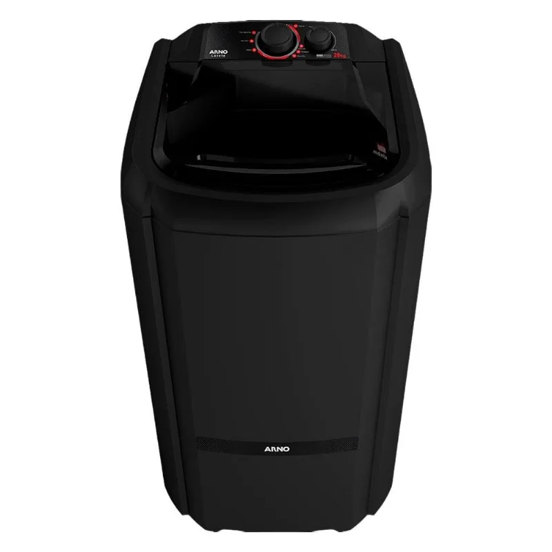 Lavadora Semi-automática Arno Las20 Lavete 20kg Preta