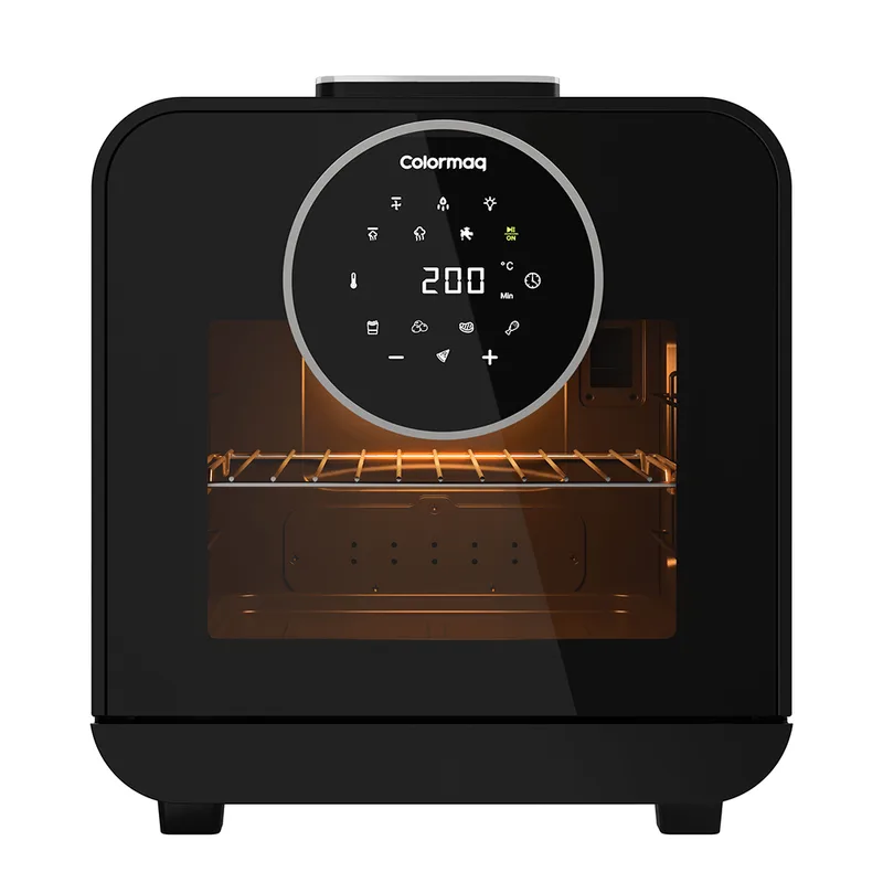 Air Fryer Oven com Vapor Colormaq 15L Painel Digital Air Fryer Oven com Vapor Colormaq 15L 1500W 127V