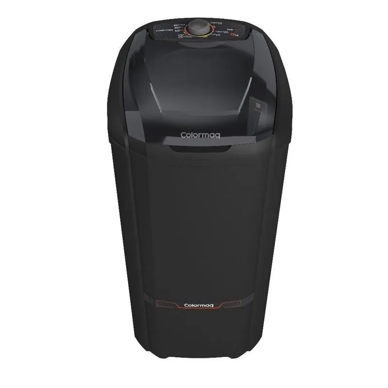 Tanquinho-lavadora Semiautomática Colormaq 15kg Lcs15 Preta 220v