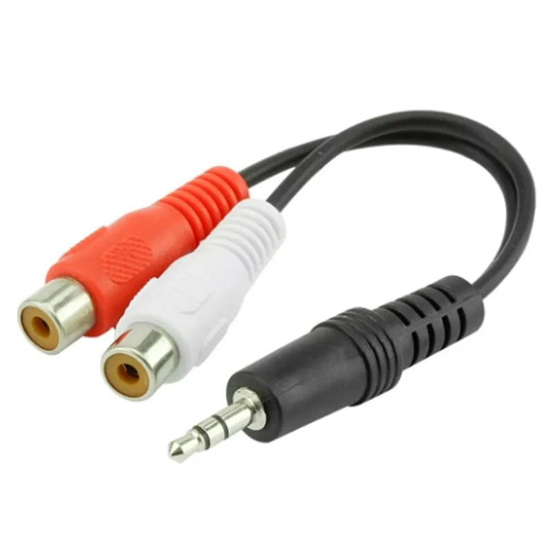 Cabo P2 Estéreo + 2 Rca Fêmea 15cm: Flexibilidade De Ligação