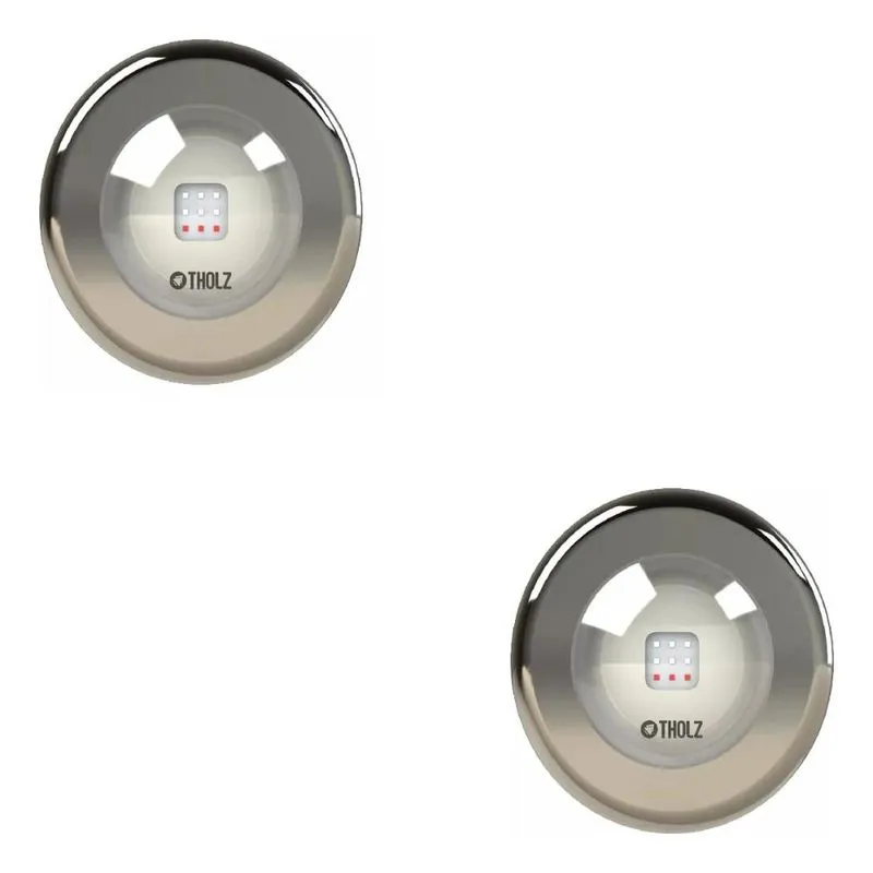 Kit 2 Refletores Led 7,5w Rgb Premium Tholz