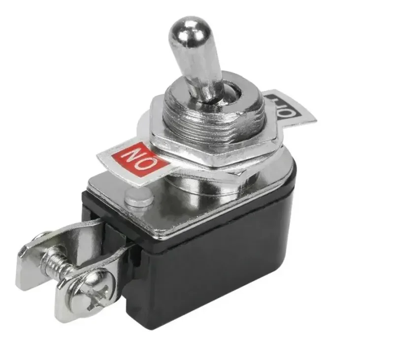 Chave Alavanca On Off 02T 6a/3a 250v 26mm Comutadora KNH1S