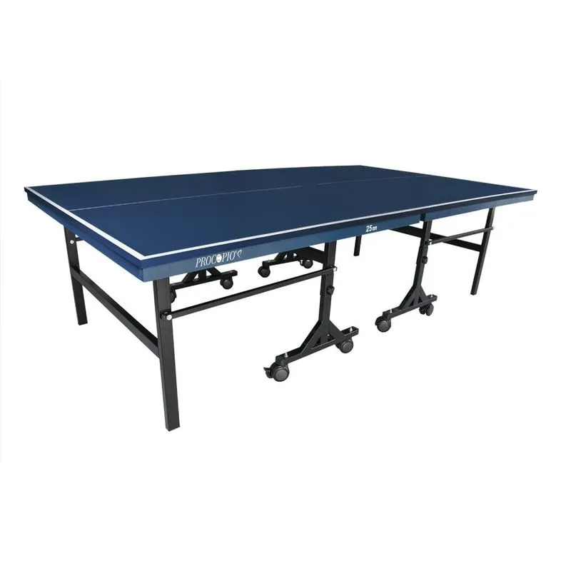 Mesa De Ping Pong Paredão Mdp 25mm 006 Procópio Azul