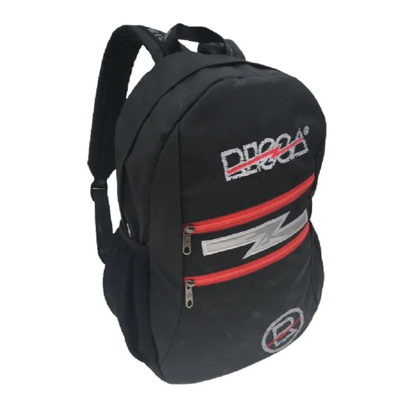 Mochila Risca 9061 Preto Vermelho