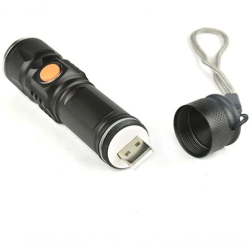 Lanterna Tatica 880000w Militar Longo Alcance T6 Usb