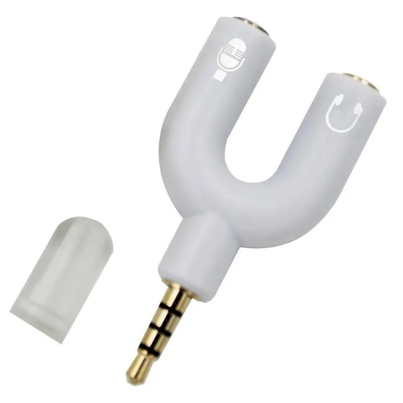 Adaptador - P2 Fêmea > P3 Macho - Branco - MD9 - 8015
