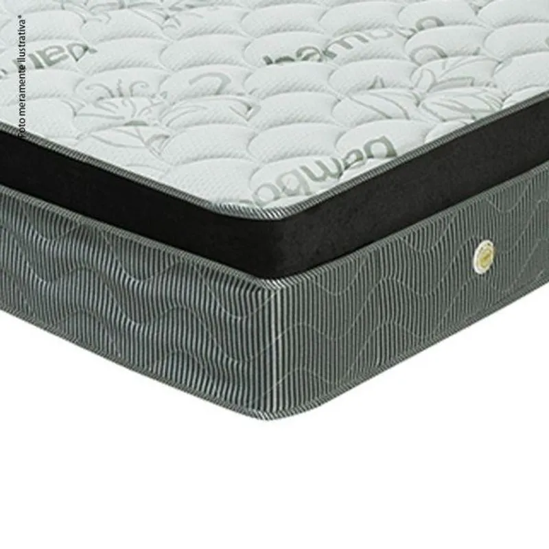 Colchão Casal Ortopédico Black Extra Firme 138x188x26