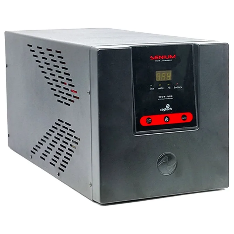 Nobreak 2400VA 1200W Senoidal Pura Ent.115/127/220V Sai.115/220V 8 Tomadas Engate Externo Ragtech Senium FlexVolt 4070