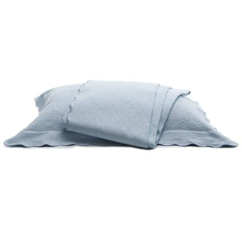 Colcha Piquet Capela Tognato Casal Azul Bambino 100% Algodão