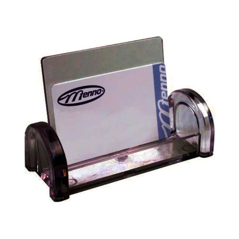Porta Cartão De Visitas Fume Menno