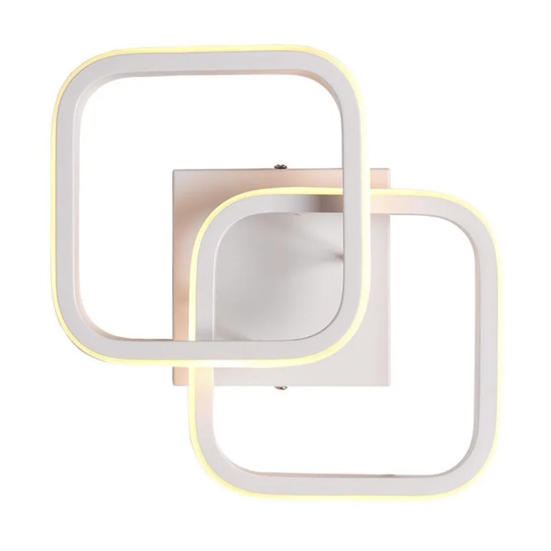 Plafon Taschibra Village Square Led 10w 3000k Luz Amarela Bivolt Branco - TASCHIBRA
