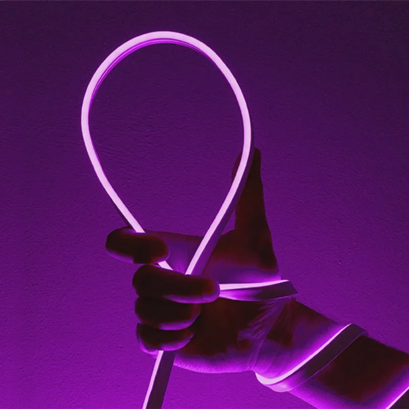 Fita De Led Neon Taschibra 8W/M IP65 110V Violeta Valor Do Metro - TASCHIBRA