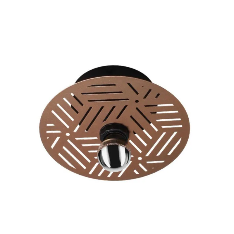 Plafon Arandela Taschibra Core Efeito Luz E27 Bivolt Cobre
