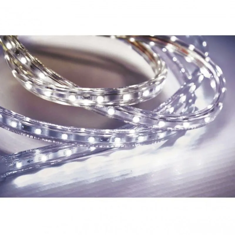 Fita LED 5W 60 LEDs/metro 20m 220V IP67 Taschibra - caixa com 20 m - Branco