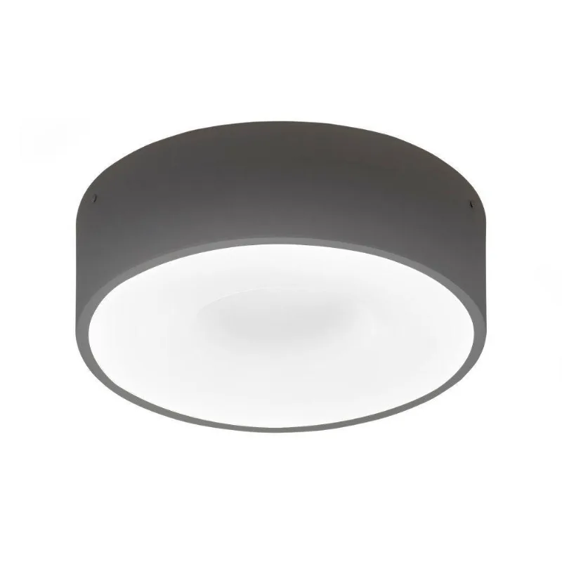 Plafon Taschibra Sushi Redondo 4xe27 Bivolt Preto - TASCHIBRA
