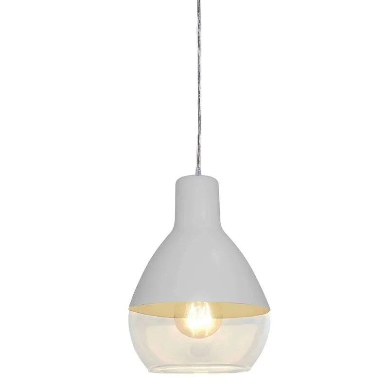 Luminária Pedente Taschibra Baloon 1XE27 40W Branca Bivolt