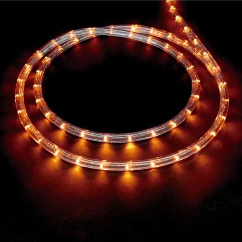 Mangueira de LED 13mm 2 Fios 100 Metros Taschibra 220V - caixa com 100 Unidade - Laranja
