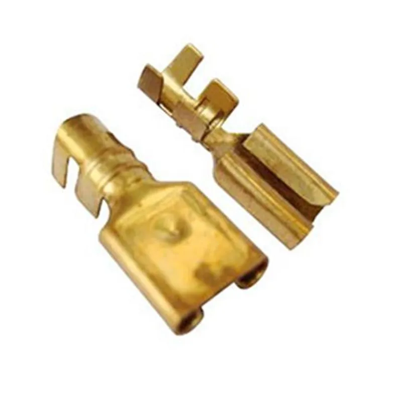 IM00181S TERMINAL DE LATÃO FÊMEA SPEED CORRENTE MÁXIMA 50A SECÇÃO DO FIO RECOMENDADA 10mm² ABERTURA