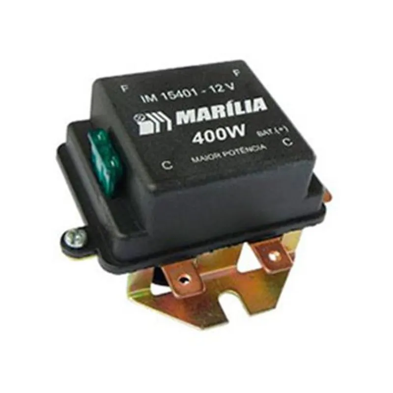 IM15401 RELÉ DE FAROL UNIVERSAL 12V 400W COM FUSÍVEL EXTERNO Fornec: MARILIA Qtd p/ Emb: 1 PEÇA(S)