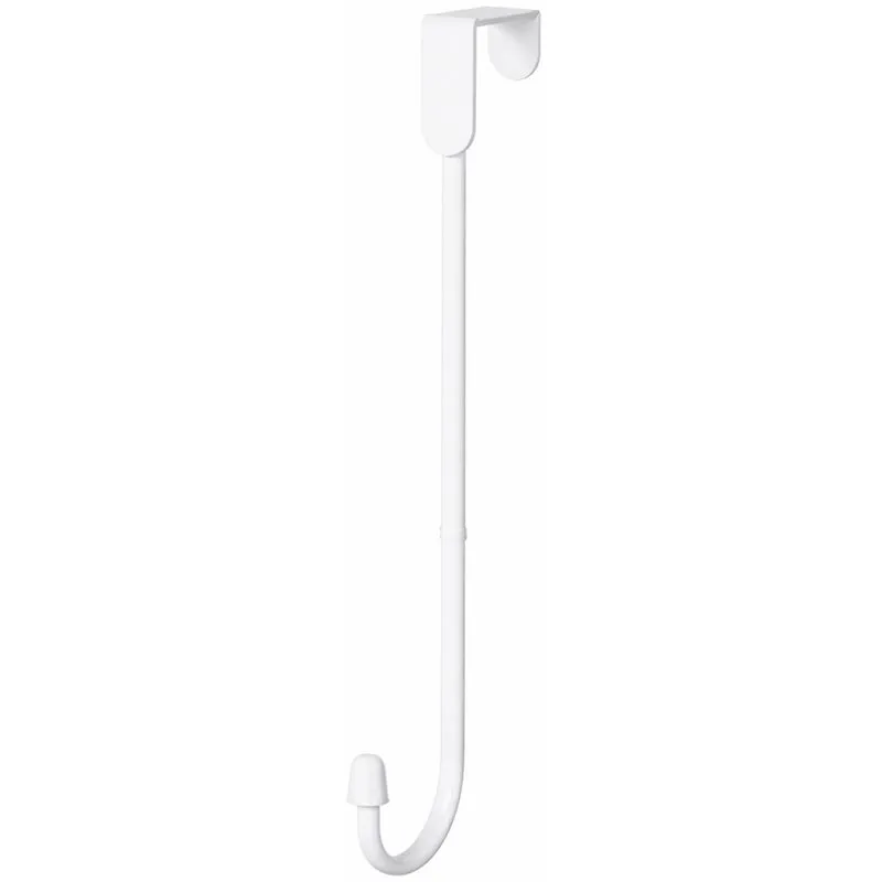 Suporte para Guirlanda Metal Suporte para Enfeite Gancho Multiuso de Porta Branco