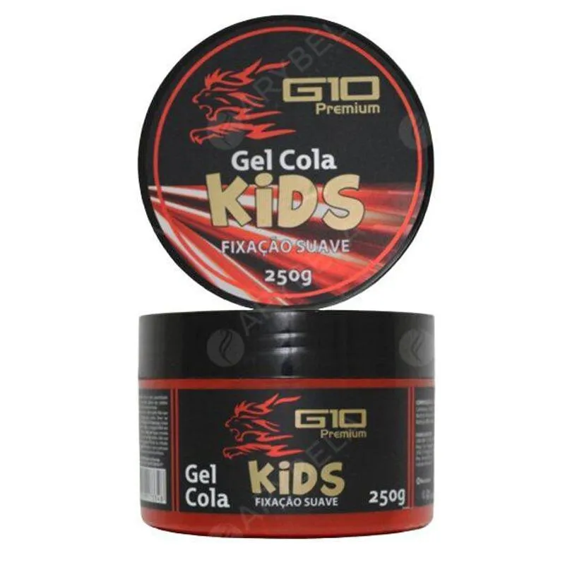 Gel Cola Kids Fixação Suave 250 Gr G10